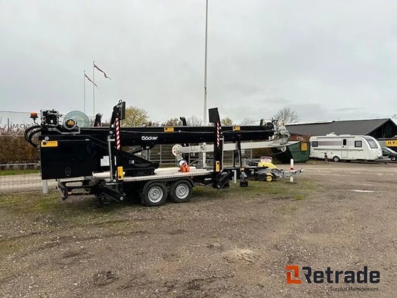 Billede 3 - - - - Böcker Trailerkran AHK30