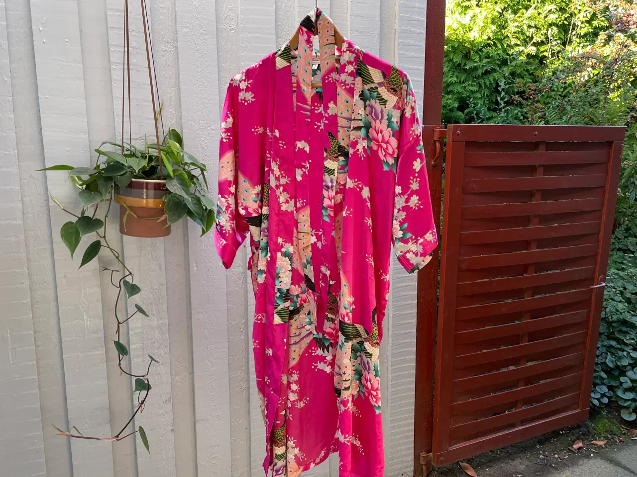 Billede 1 - Vintage Kimono i 100% silke - Ubrugt One Size