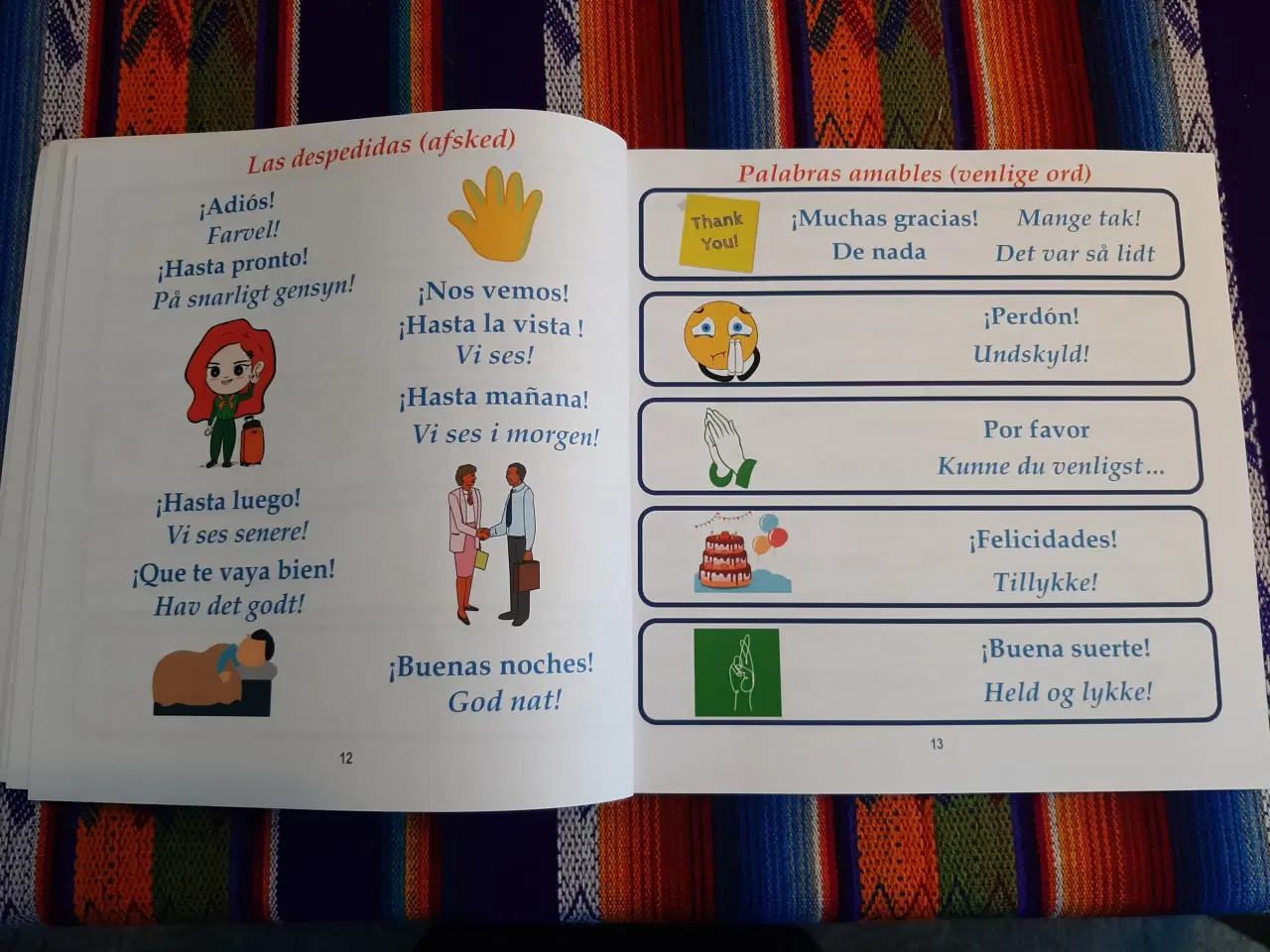 Billede 3 - Bog: Spansk til danske børn
