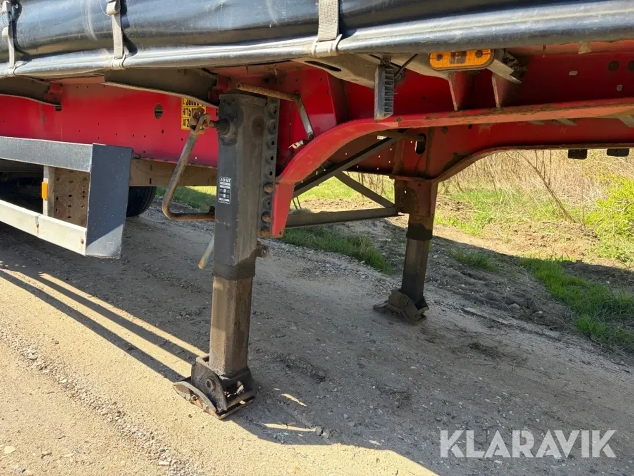 Billede 12 - Gardin trailer med bagmonteret truck Schmitz