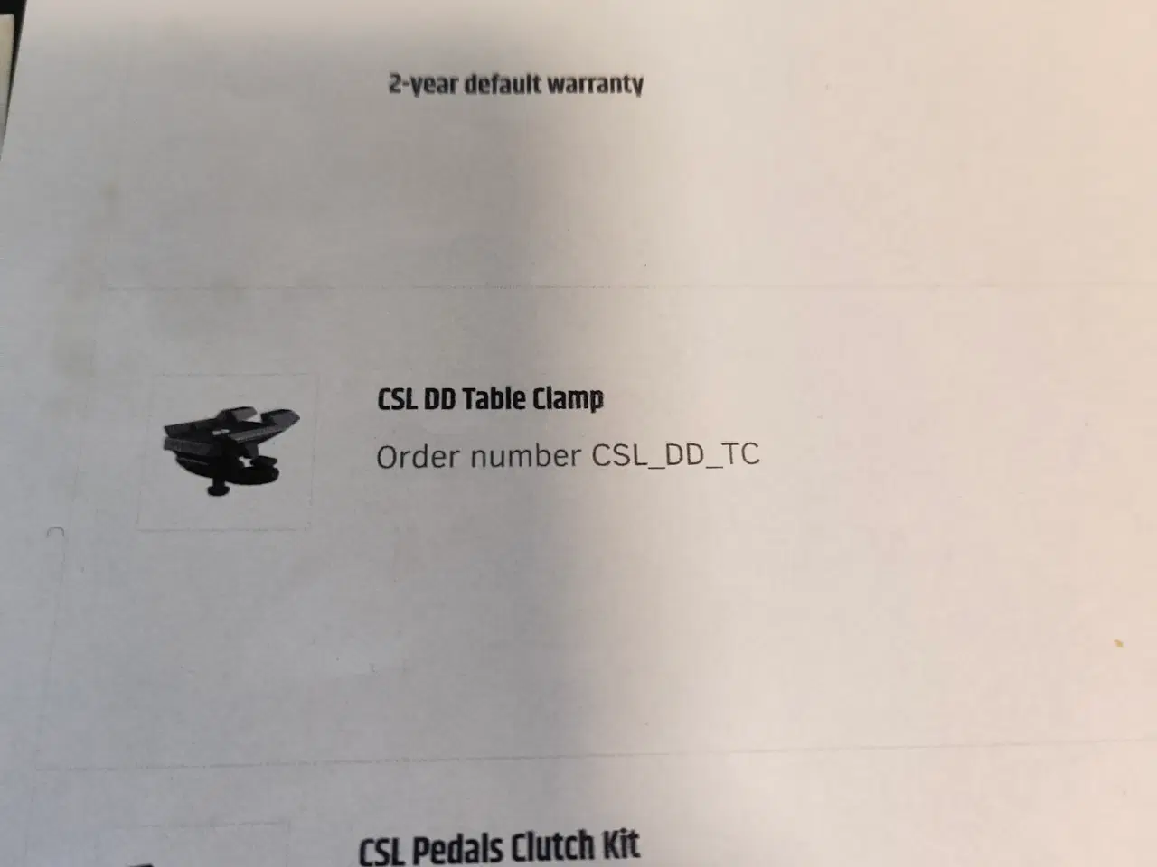 Billede 10 - komplet Fanatec set