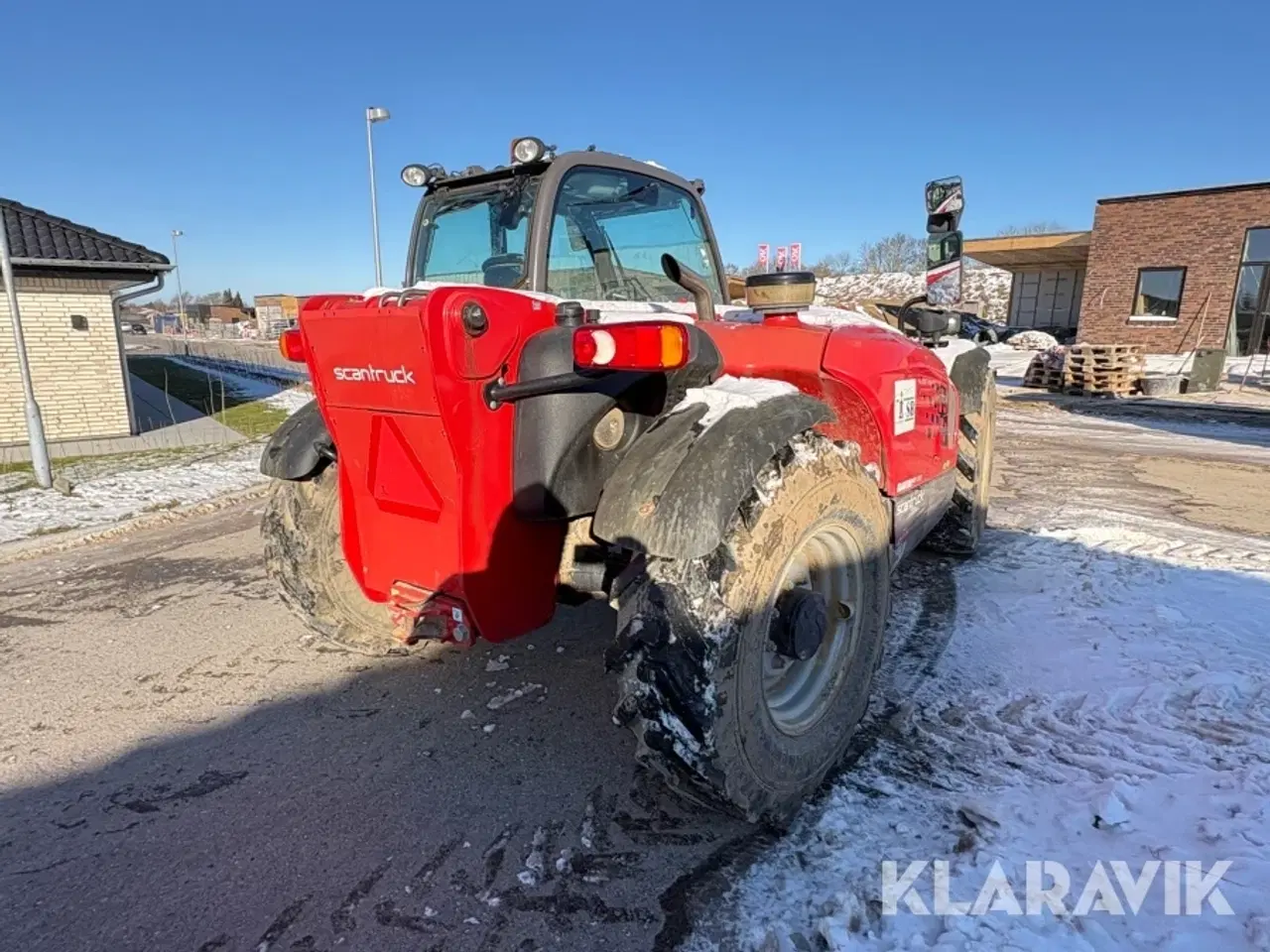 Billede 3 - Teleskoplæsser Manitou MT732 Easy