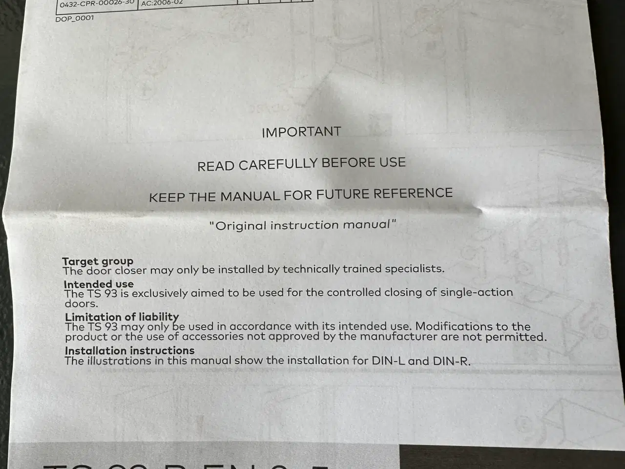 Billede 3 - Dorma dørlukker med sølvfarvet glideskinne...