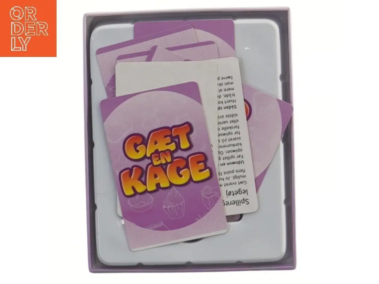 Billede 2 - Gaet en Kage spil (str. 15x12 cm)