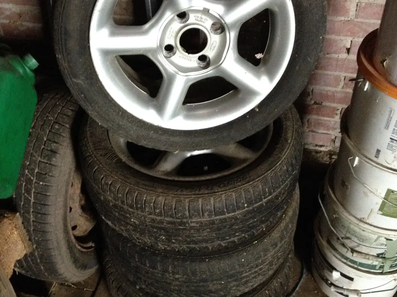 Billede 1 - org 14" ford escort alu fælge