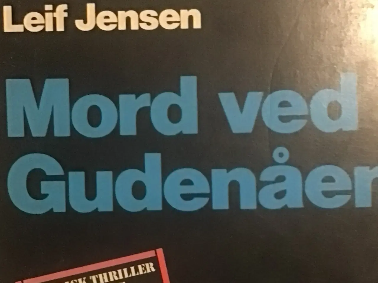 Billede 1 - Leif Jensen : Mord ved Gudenåen