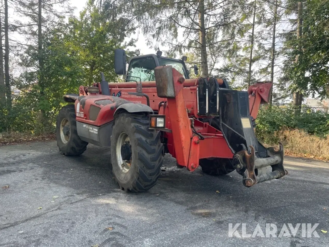Billede 3 - Teleskoplæsser Manitou MT1745HSL med tilbehør