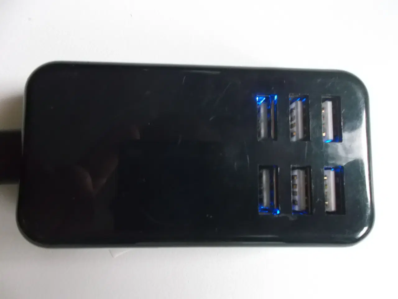 Billede 1 - 6 USB smart shunt charger - USB lader 5V 6A 30W