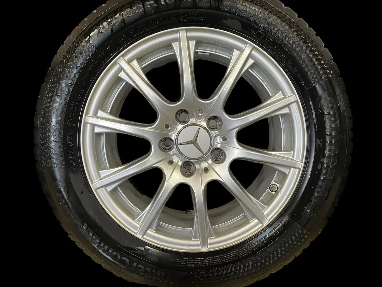 Billede 4 - 16 Mercedes C klasse 205/60r16 Ref.285A vinter