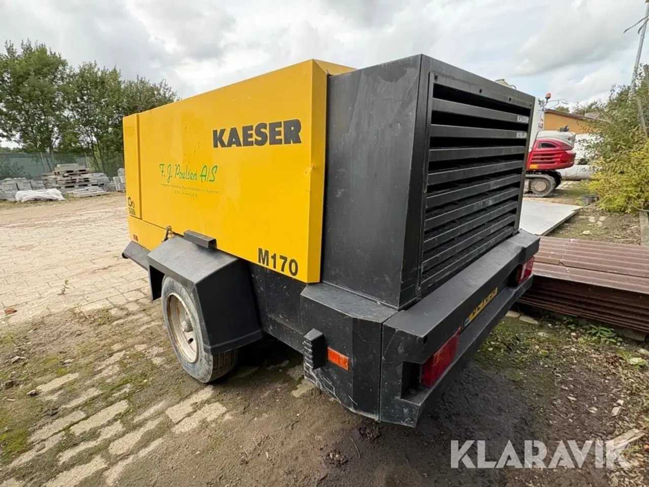 Billede 2 - Mobil kompressor Kaeser Mobilair M 170