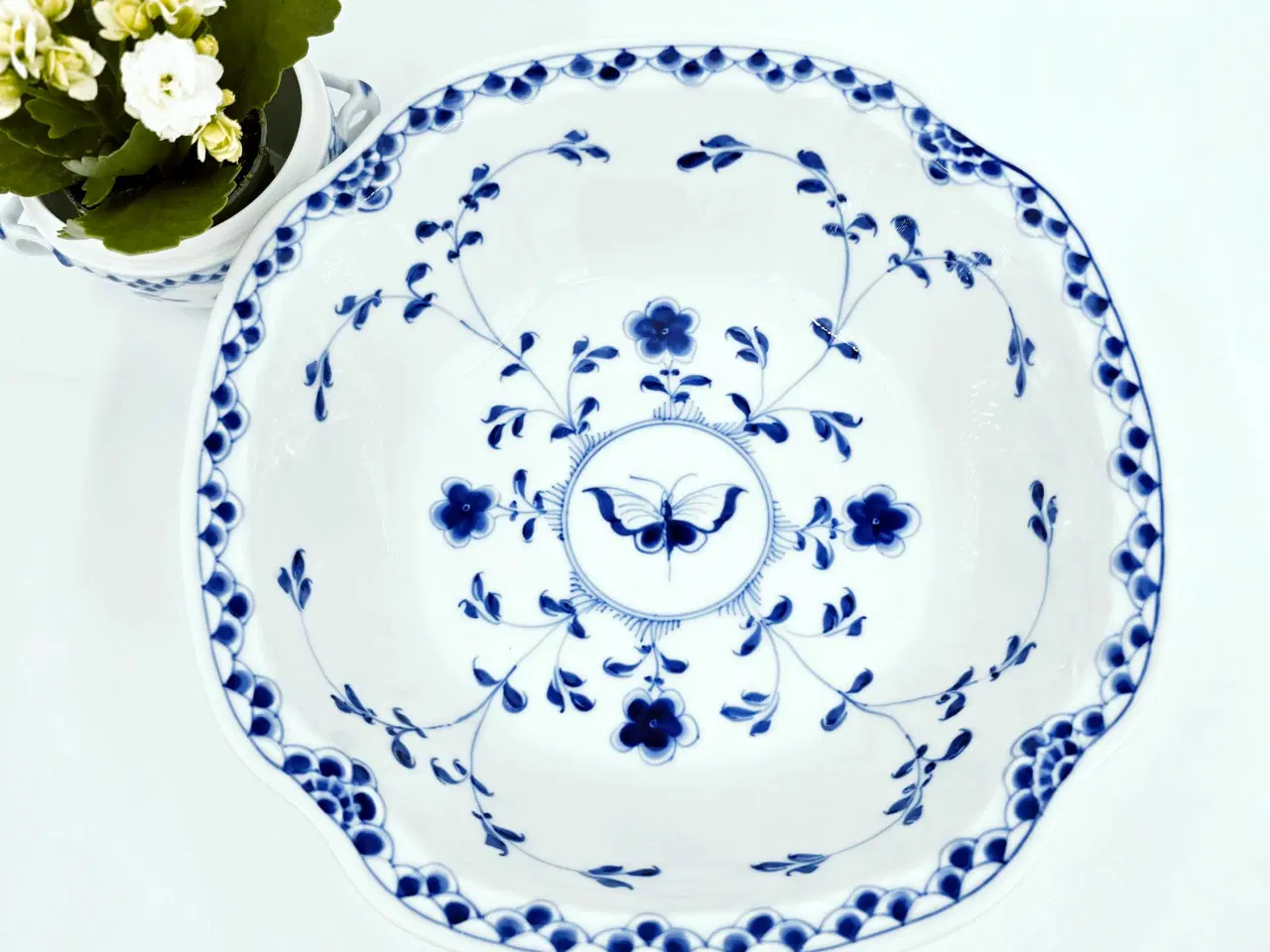 Billede 3 - Dickens Sommerfugl kartoffelskål Porcelæn 