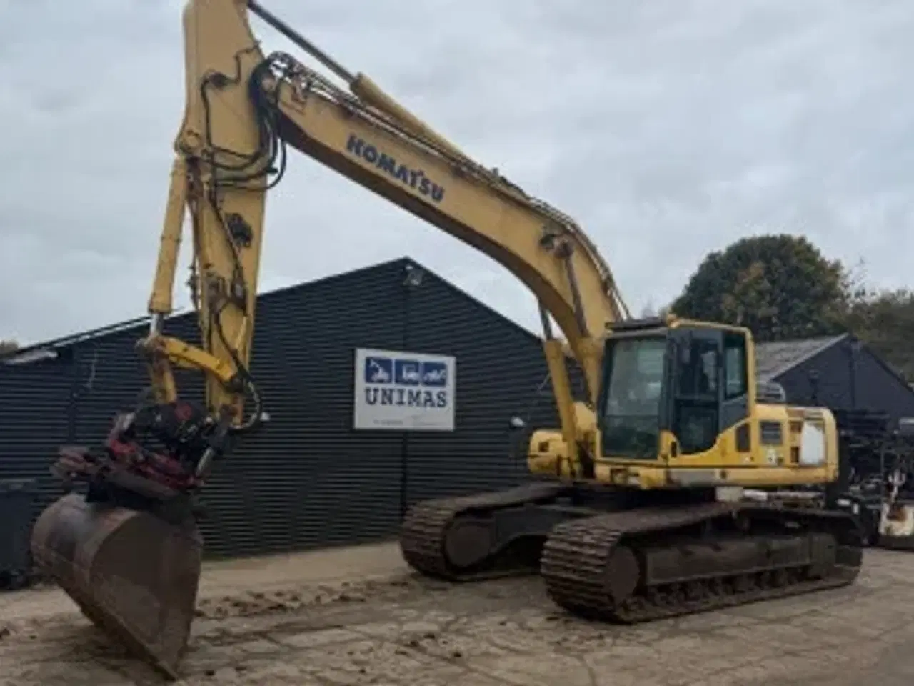 Billede 1 - Gravemaskine med gps og rotortilt