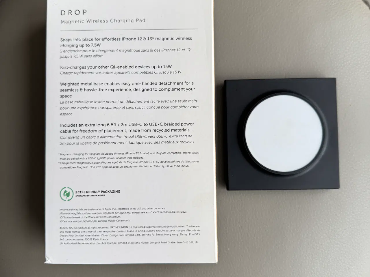 Billede 2 - Magsafe Trådløs Oplader Charger iPhone Samsung