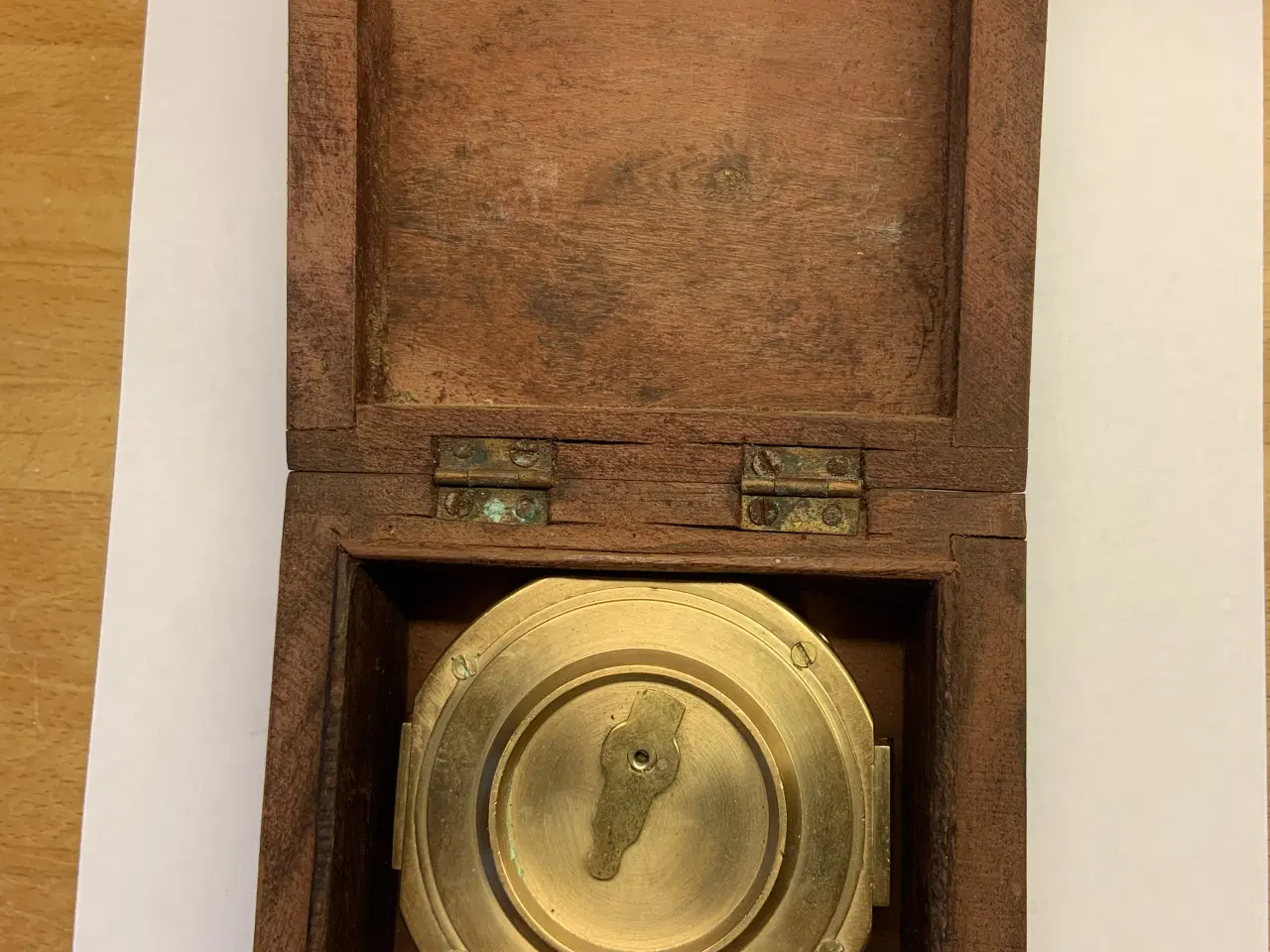 Billede 2 -  Antik Maritimt kompas