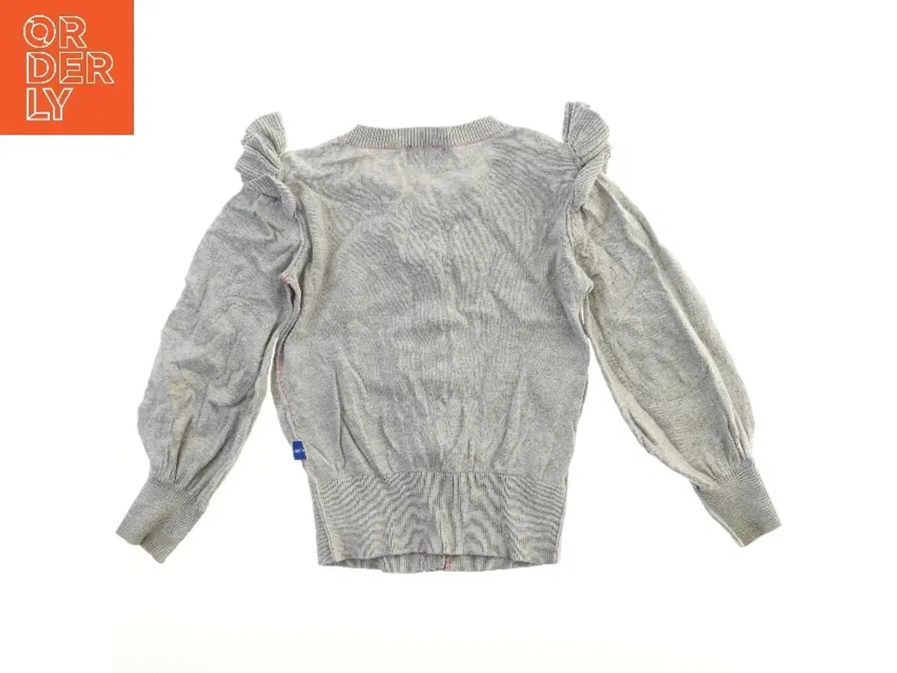 Billede 2 - Molo Grå cardigan med detaljer (str. 110)