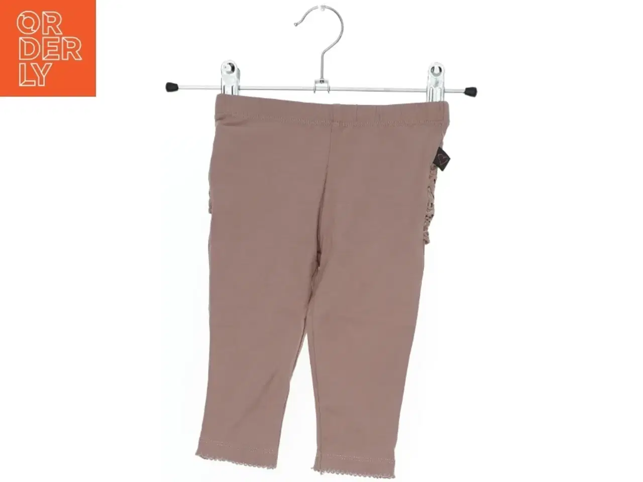 Billede 1 - Leggings med blondedetaljer fra Little Wonders (str. 68)