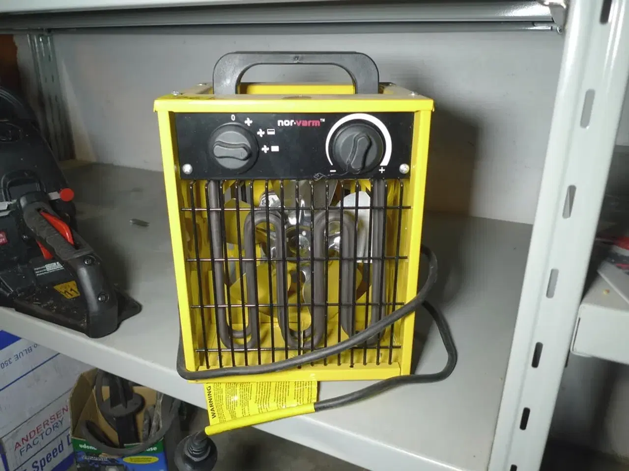 Billede 3 - Varmeblæser, NorWarm 1000/2000W m/termostat 230V