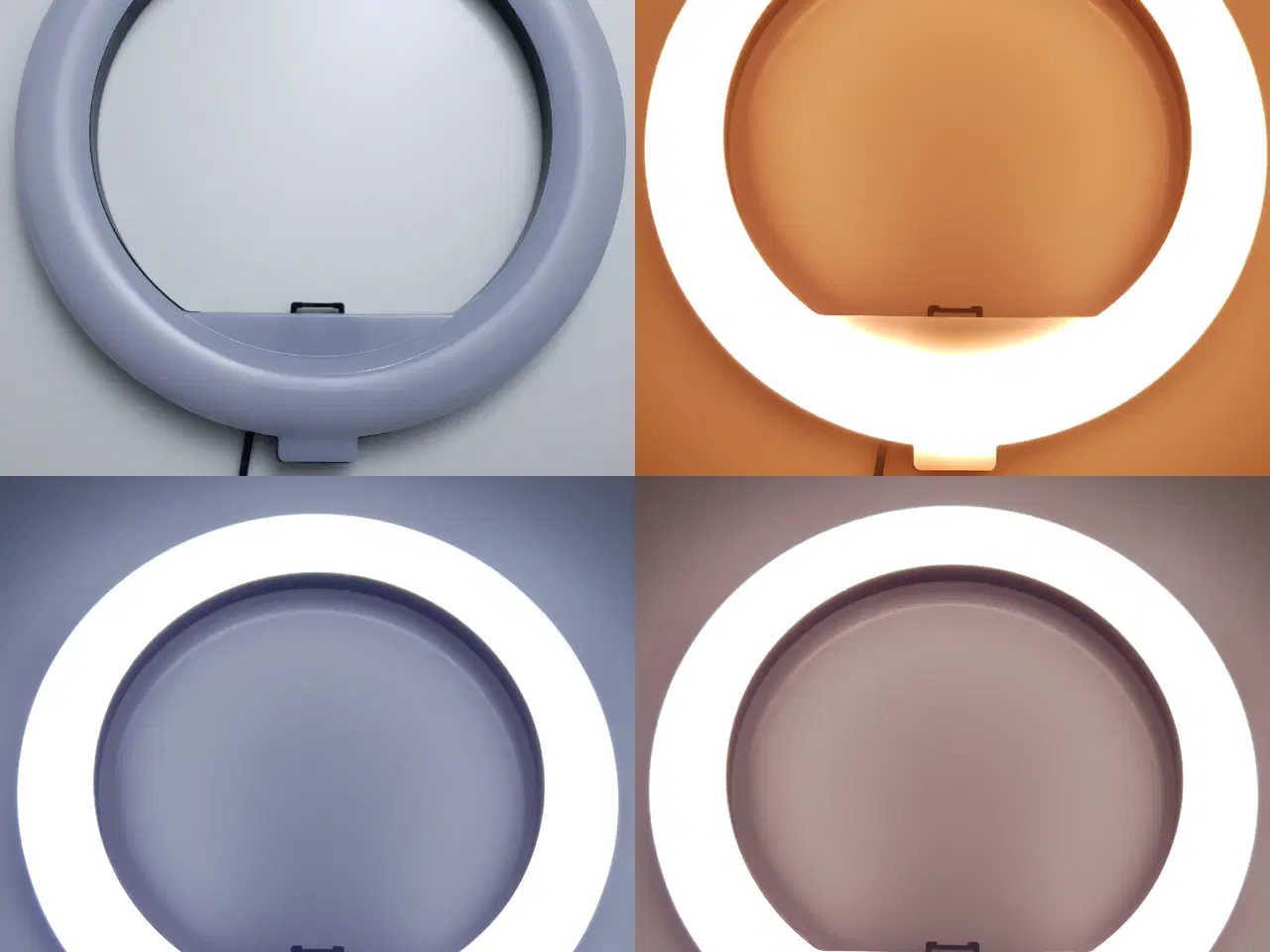 Billede 2 - NY! 80W LED Ring Lampe 30 cm Stort Stativ + Holder