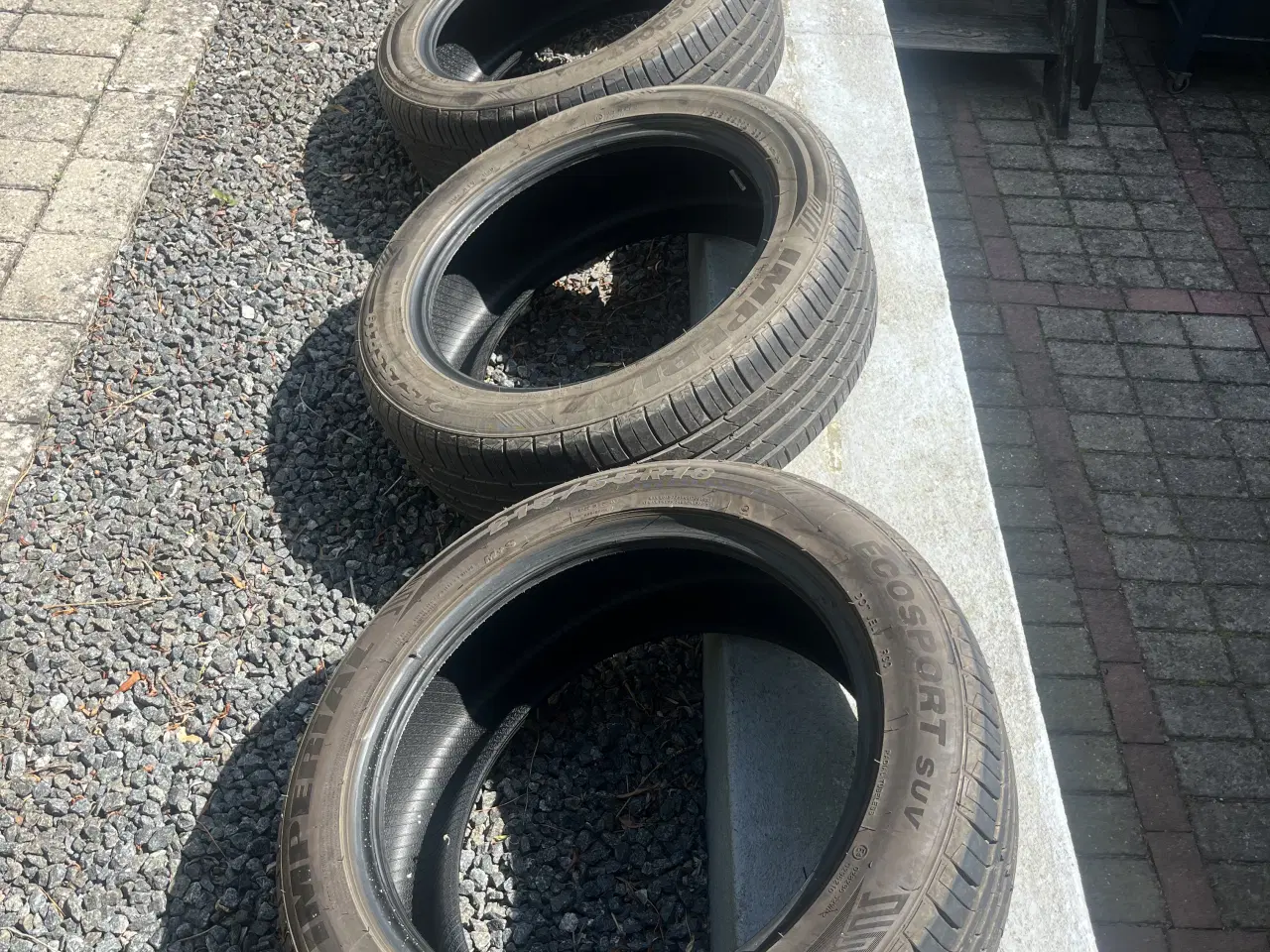Billede 2 - 4 stk Sommer Dæk ID3 VW