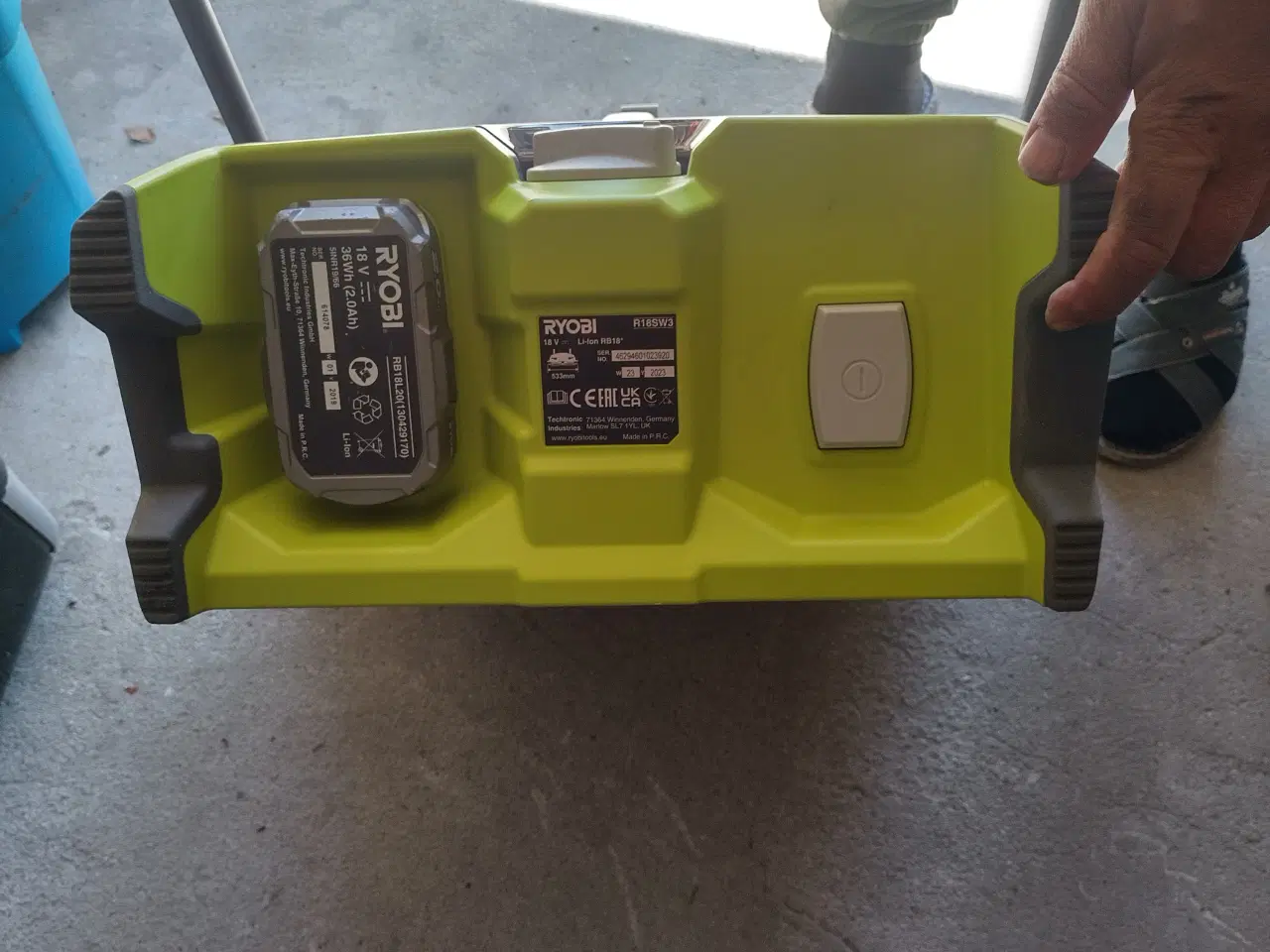 Billede 4 - Ryobi fejemaskine