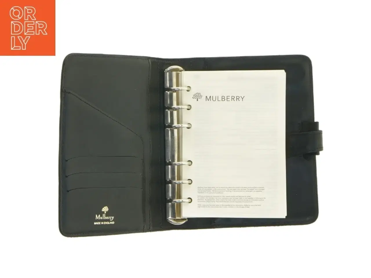 Billede 1 - Mulberry organizer personal planner agenda i læder (str. 16,6x14,4 cm)