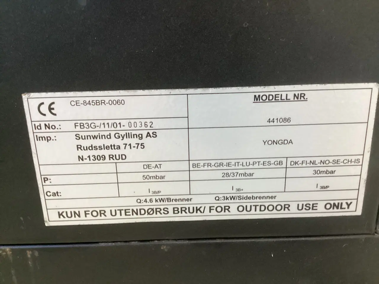 Billede 7 - Gasgril sunwind
