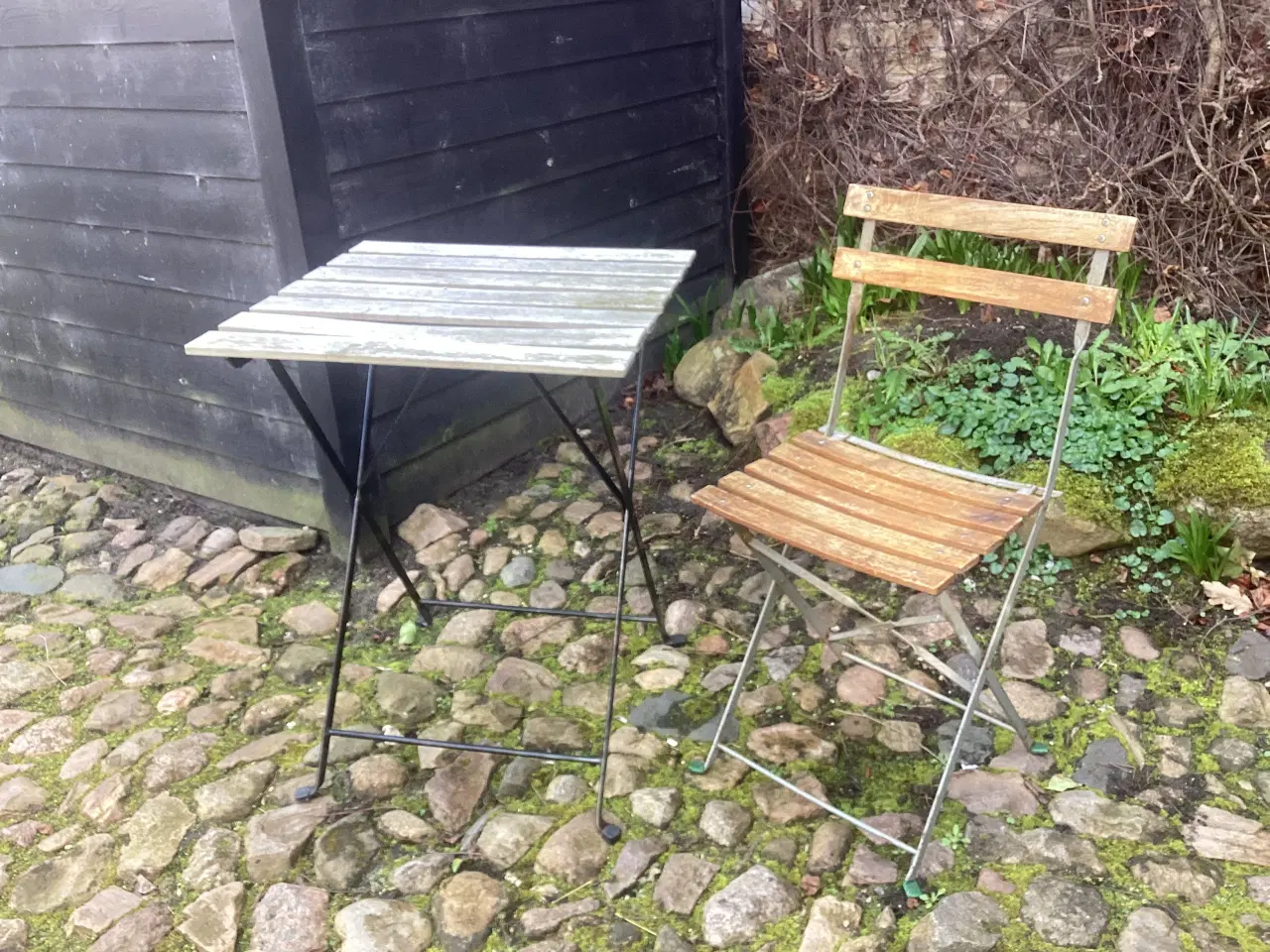 Billede 1 - Cafebord og stol 