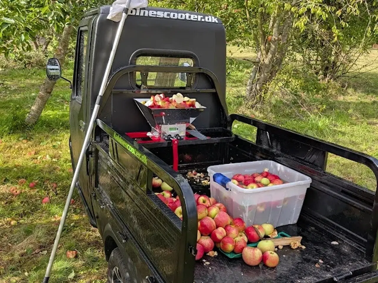Billede 3 - Kabinescooter BACH Pick-up sort lille knallert