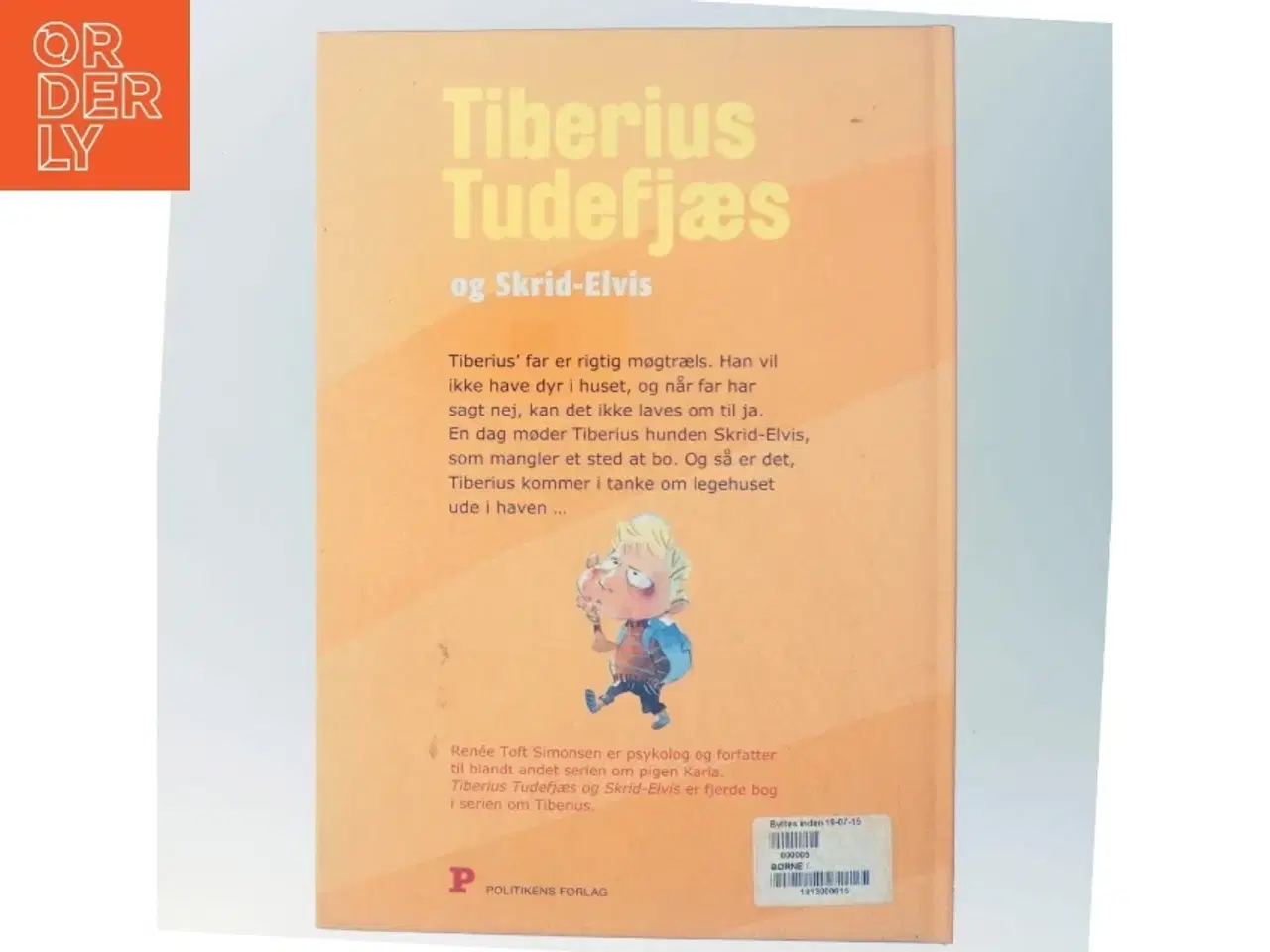 Billede 3 - Tiberius Tudsefjæs og Skrid-Elvis børnebog fra Politikens Forlag