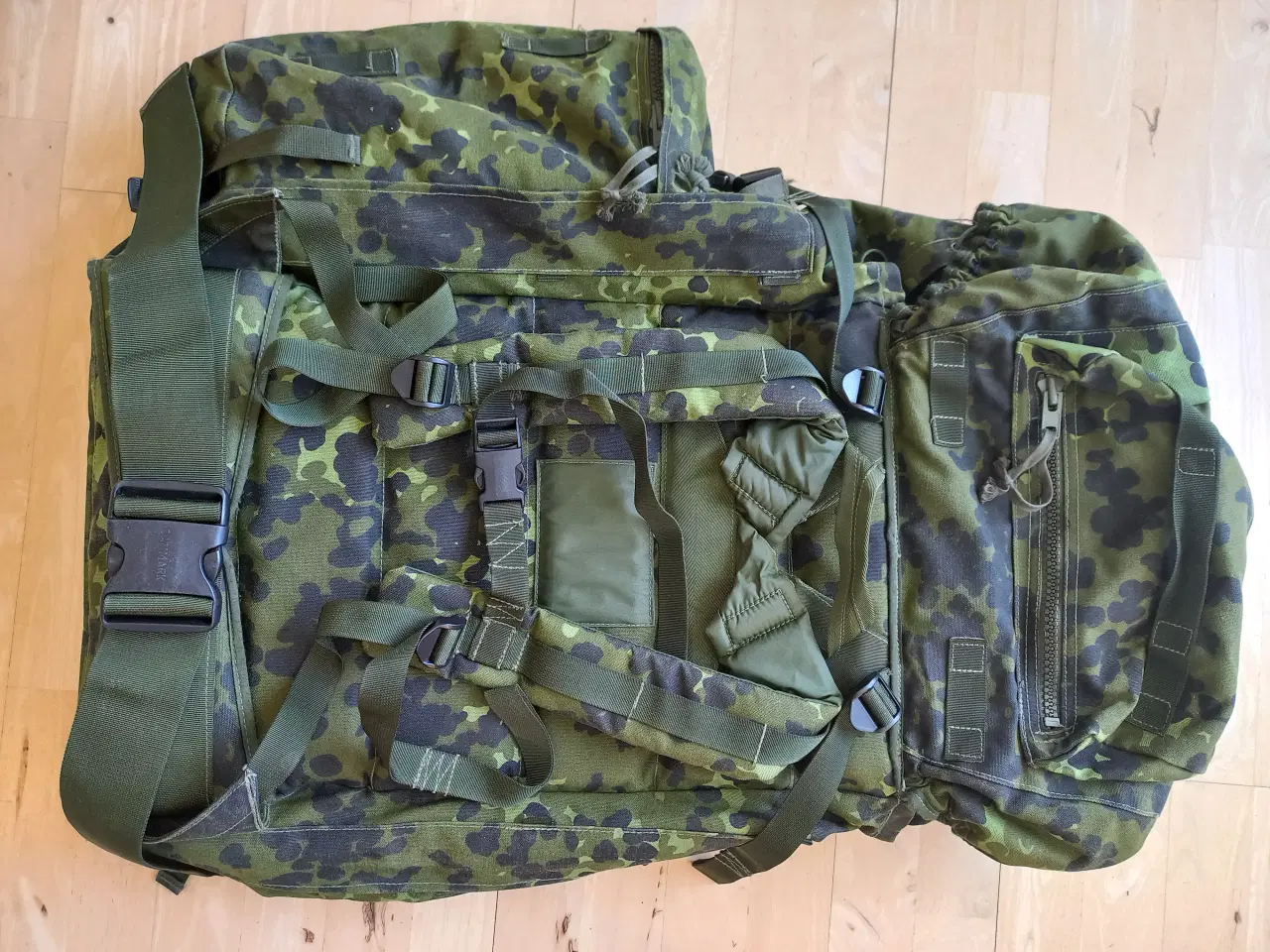 Billede 2 - Rygsæk M/96 m. sidelommer - M/84 - militær