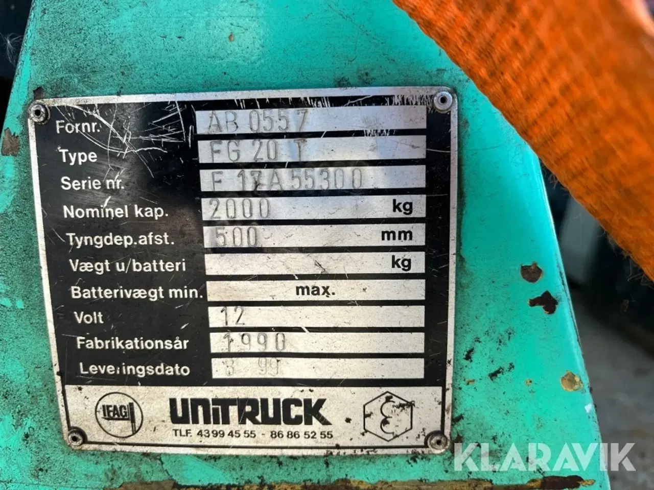 Billede 8 - Truck Mitsubishi FG 20 T