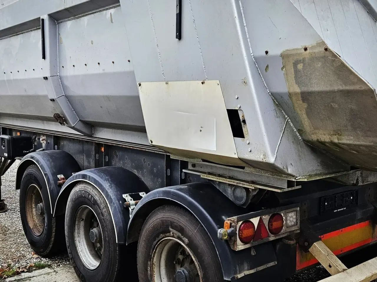 Billede 3 - MTDK Tipsættevogn / nysynet / luft & ladinddækning