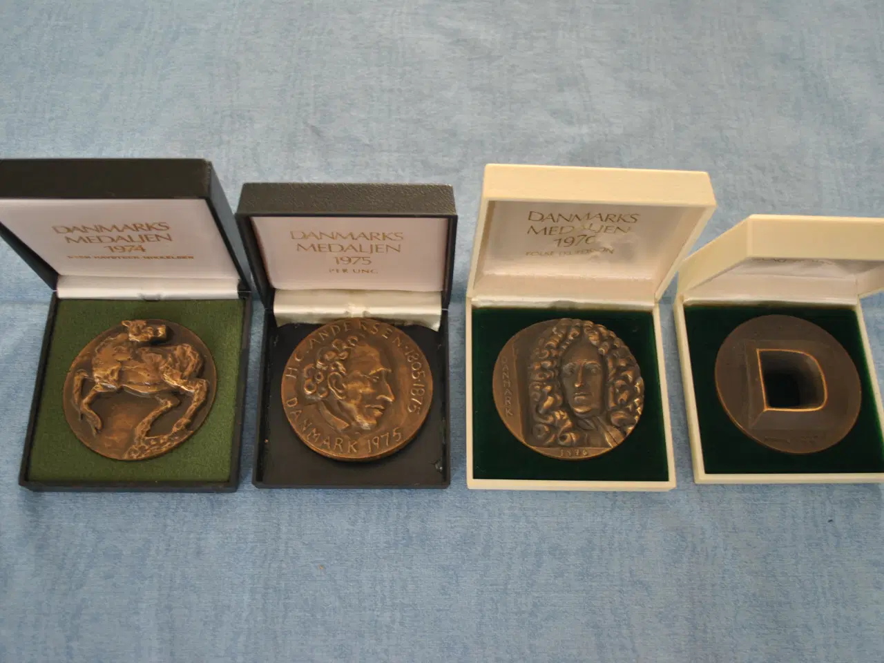 Billede 1 - Danmarks medaljer 1974 - 77