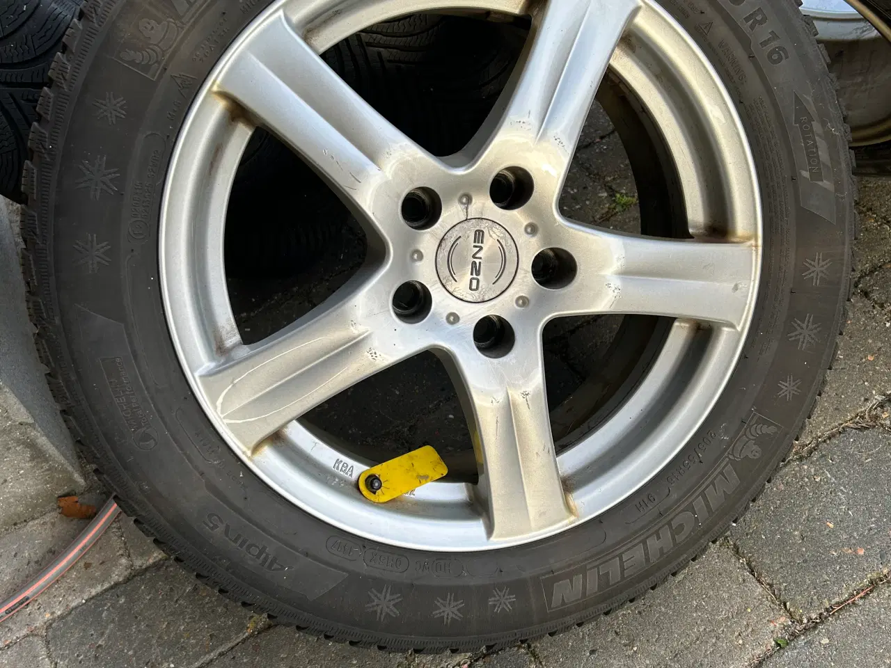 Billede 1 - Vinterhjul - Enzo alu 16'' Michelin 