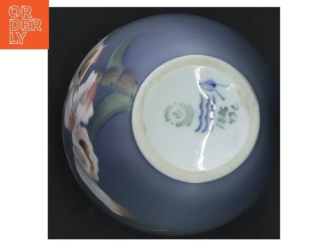 Billede 3 - Royal Copenhagen Orkide Vase fra Royal Copenhagen (str. H 17 cm)