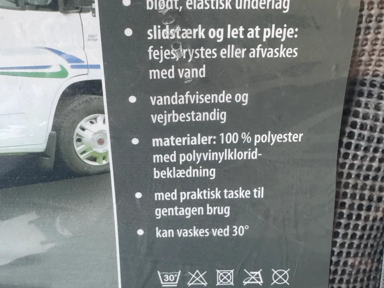 Billede 2 - Telttæppe vandafvisende og vejrbestandig