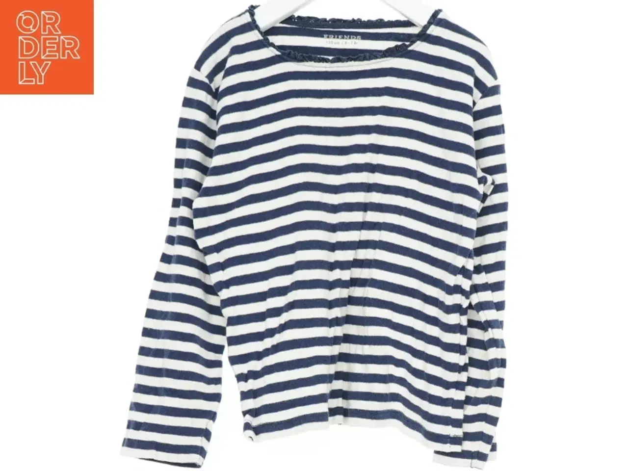 Billede 1 - Stribet bluse med lange ærmer fra Friends (str. 122)