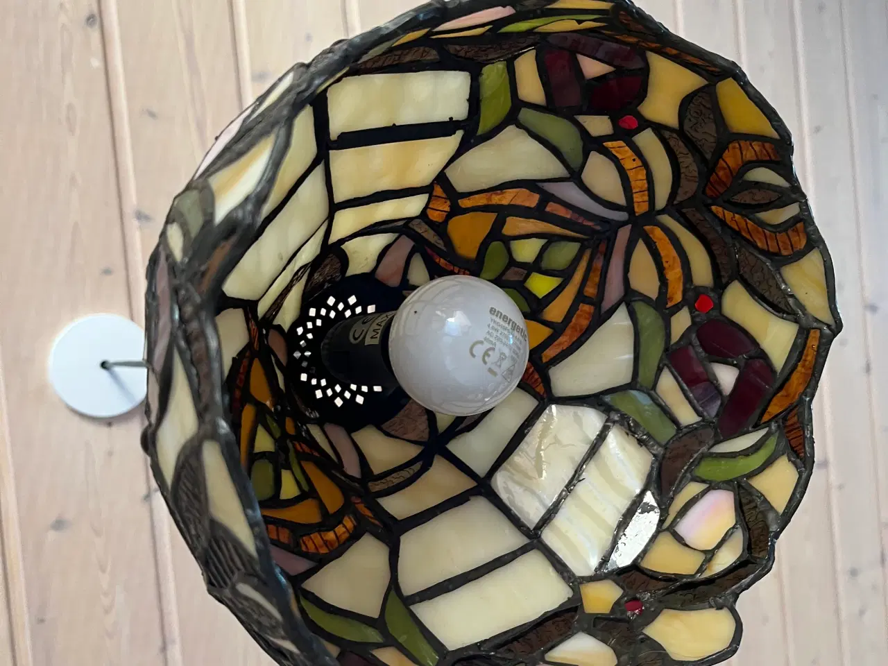 Billede 1 - Tiffany lampe 20 cm diameter