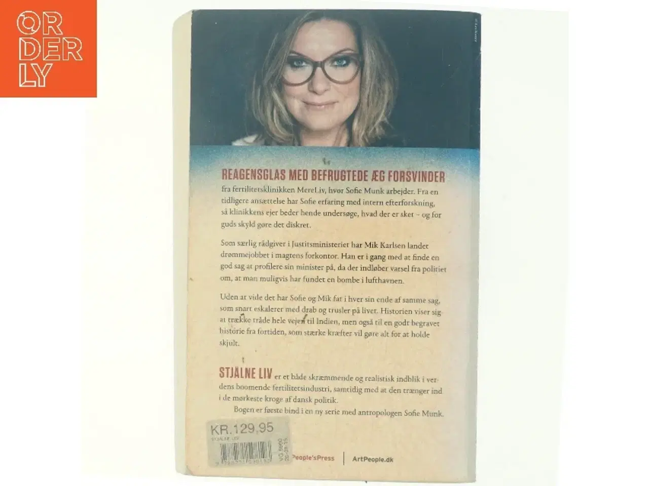 Billede 3 - Stjålne liv : spændingsroman af Helle Vincentz (Bog)