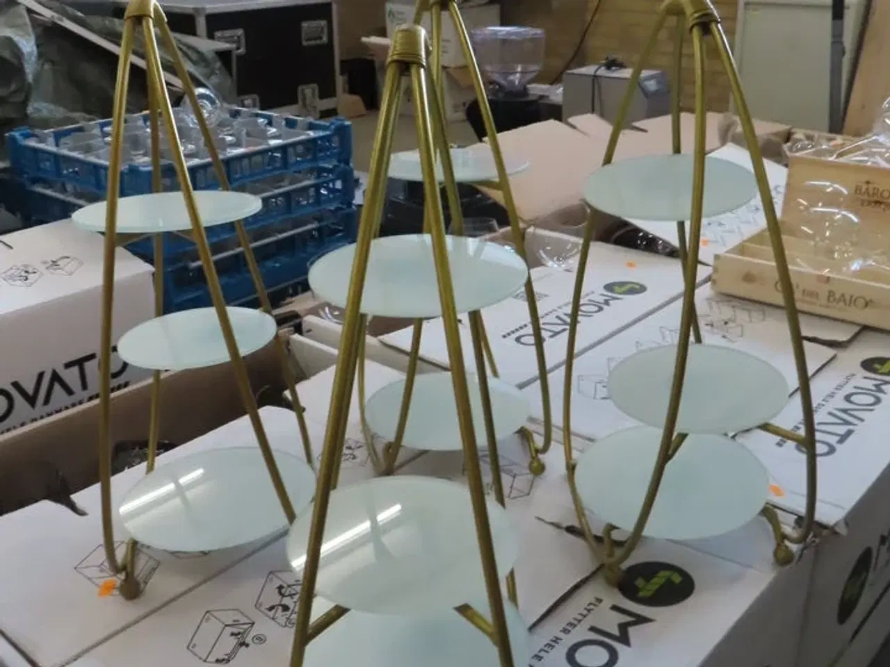 Billede 5 - 4 stk. Serveringsopsats