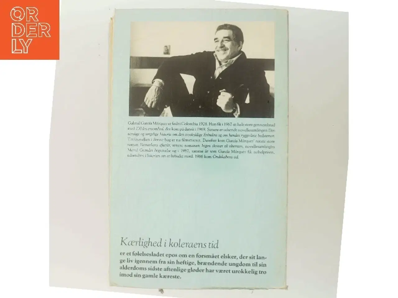 Billede 3 - Kærlighed i koleraens tid af Gabriel García Márquez (Bog)