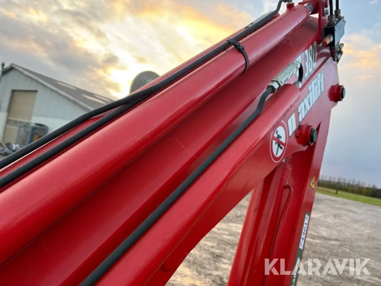 Billede 9 - Kran til Minilæsser Maxilift M380D.4H