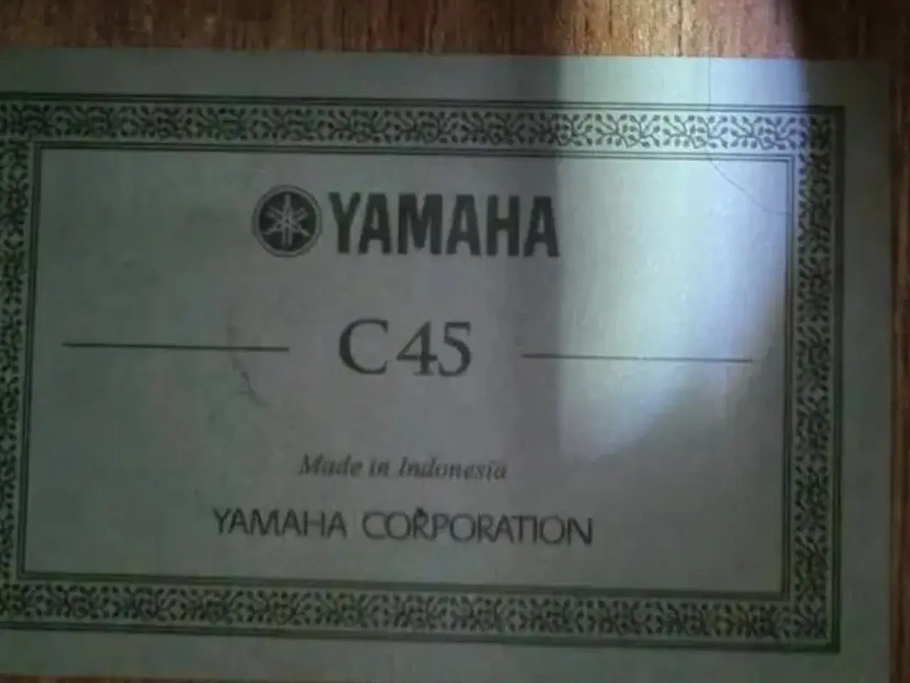 Billede 2 - klassisk yamaha c 45.