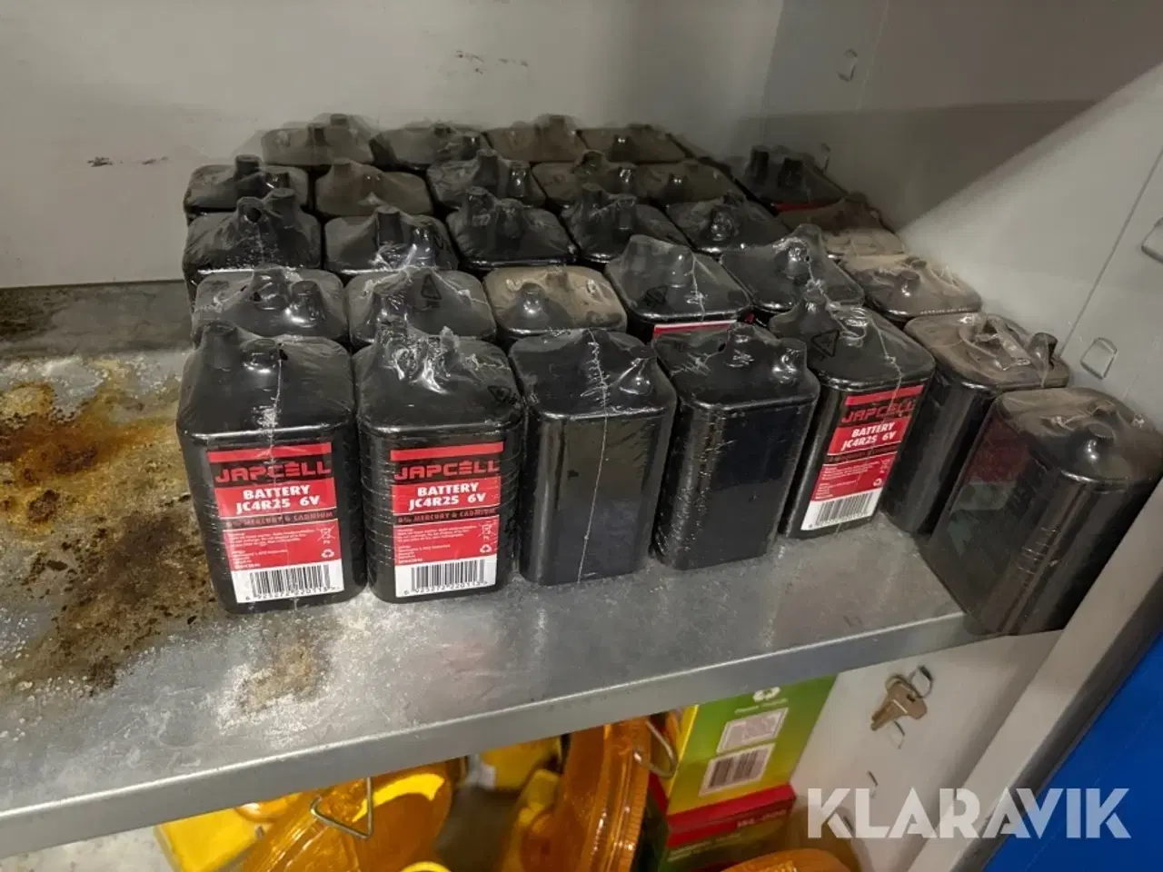 Billede 8 - Advarselsblink med batterier 12 styk