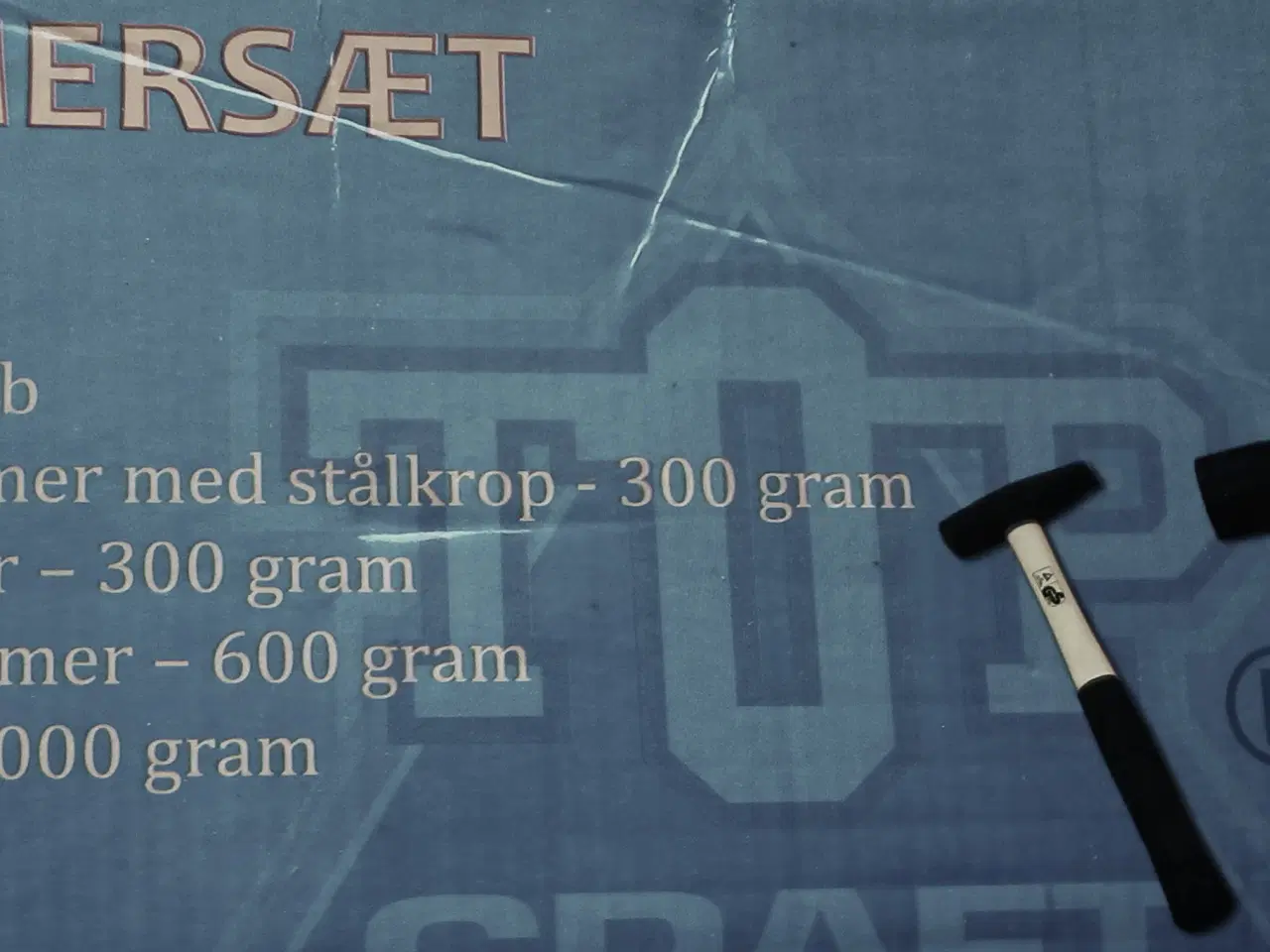 Billede 3 - NYT Craft Hammer- og Slagsæt - Perfekt Gave !