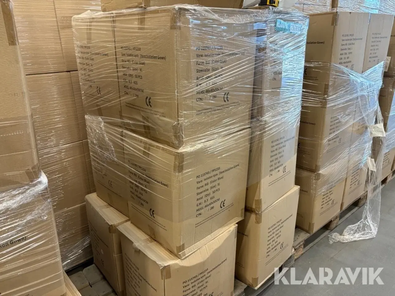 Billede 1 - Isolationskjoler Str. XL - 2 paller