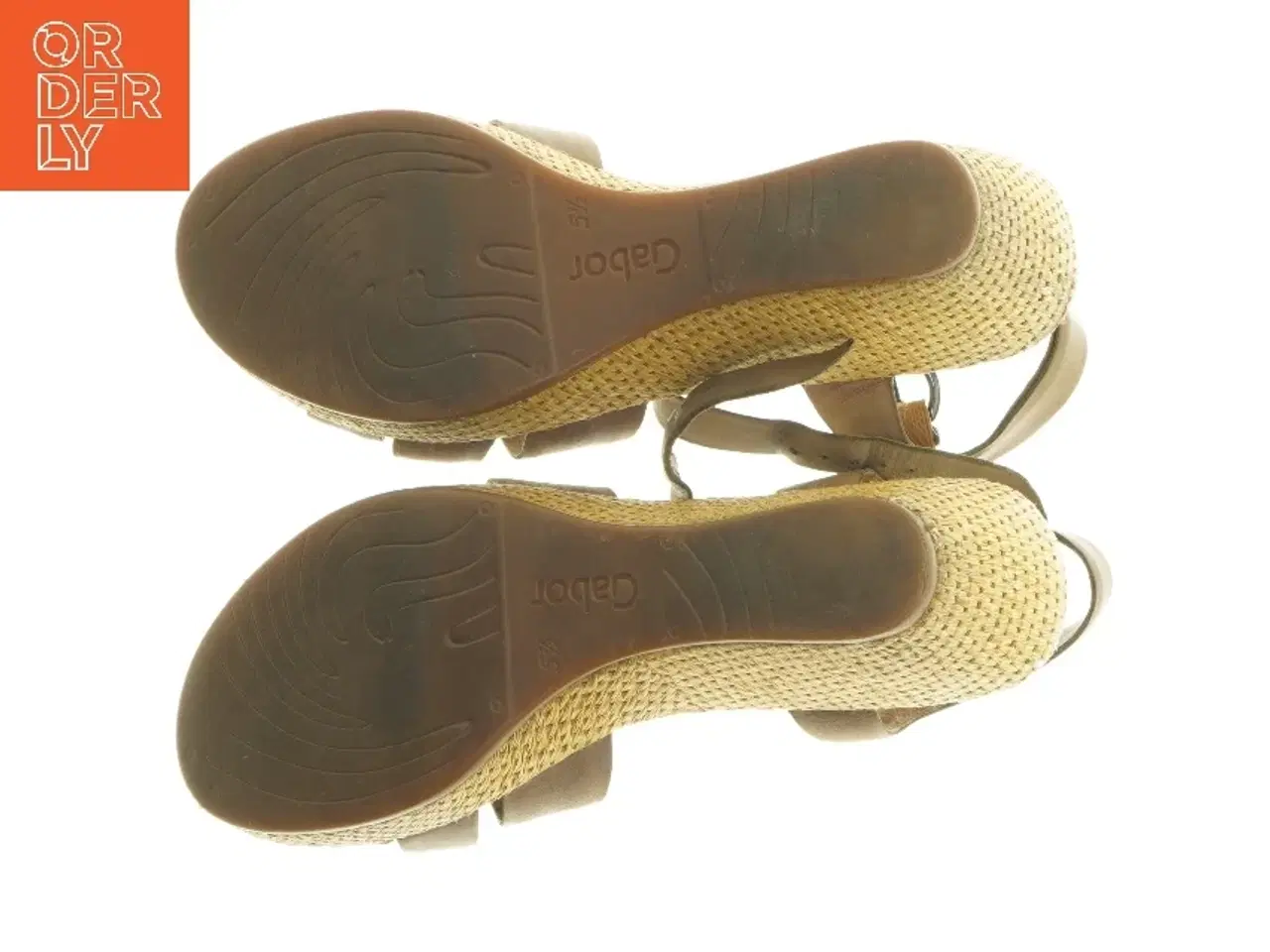 Billede 4 - Brune sandaler med kilehæl fra Gabor (str. 38 )