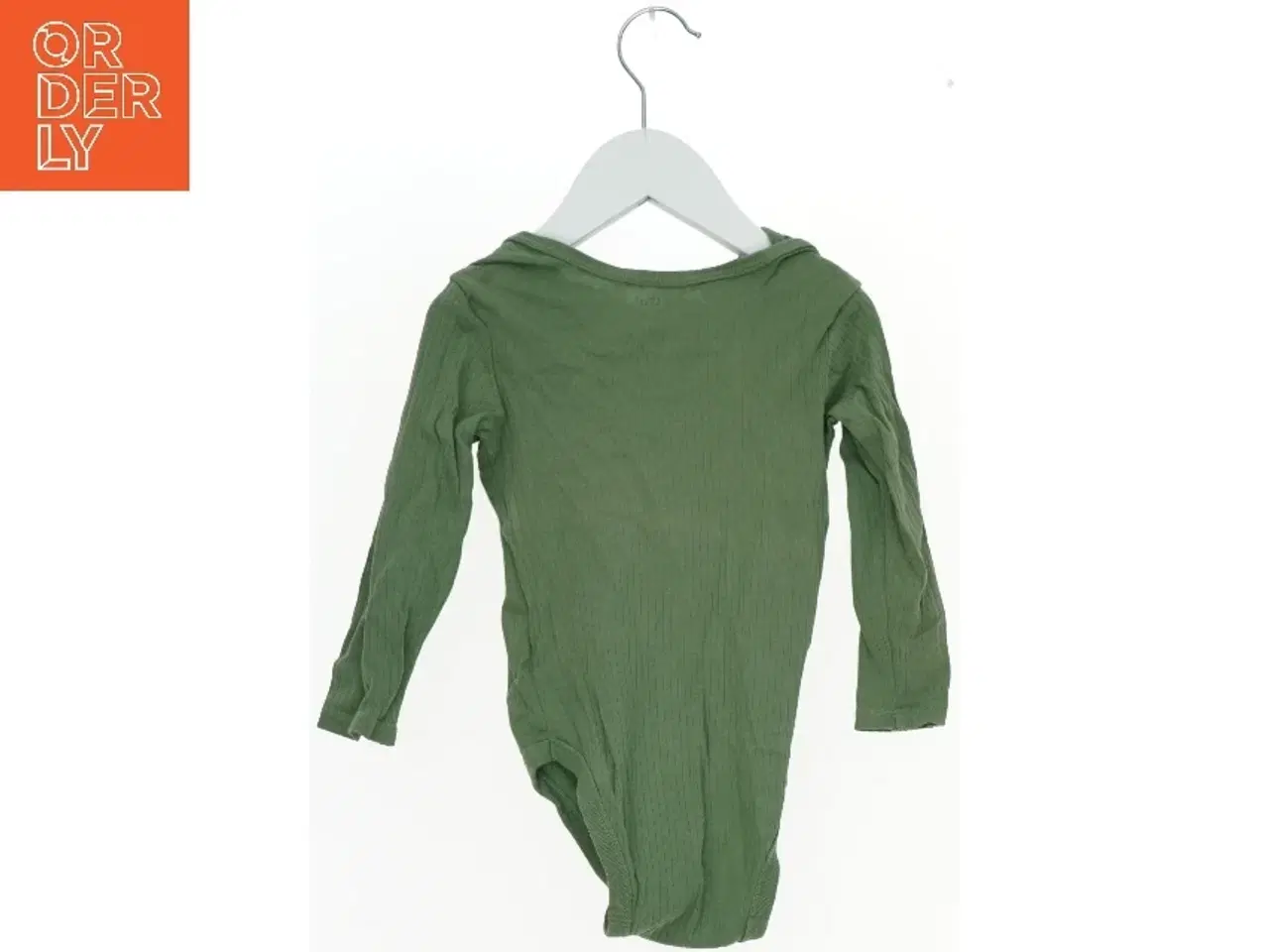 Billede 2 - Grøn langærmet bodystocking fra Lupilu (str. 92)