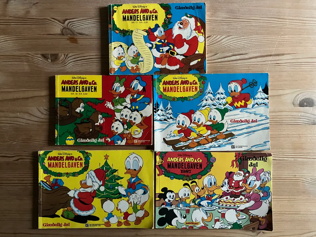 Billede 3 - 21 fine, gamle julebøger