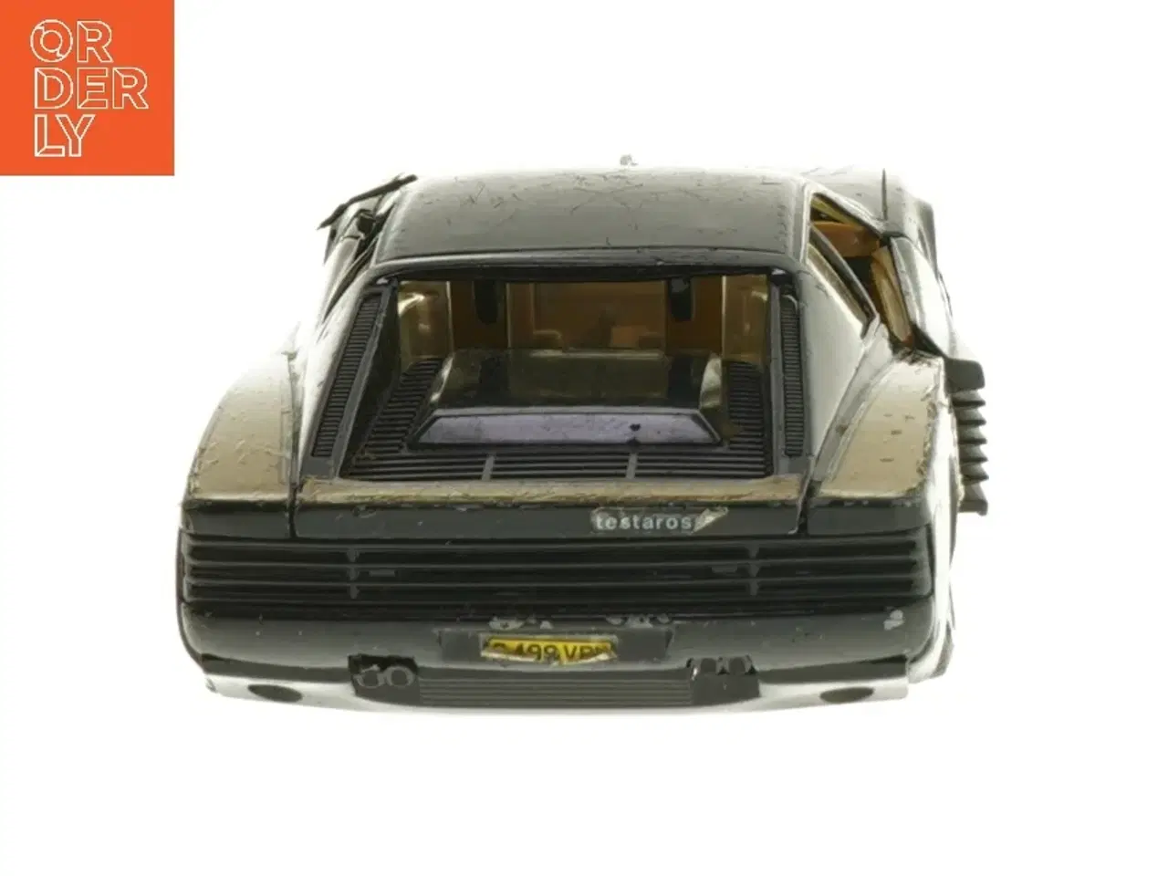 Billede 4 - Sort legetøjsbil (str. 18,5x8 cm)